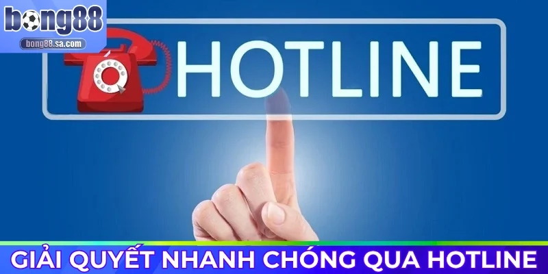 Giải quyết sự cố thần tốc nhờ trao đổi qua hotline